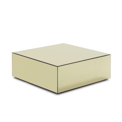 Mesa Centro  80X80X30 Espejo Moderna