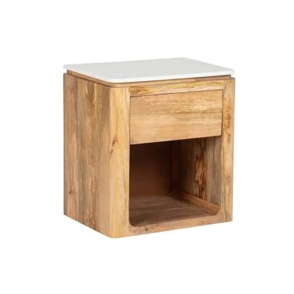 Mesita noche felo madera 1 cajón 1 espacio