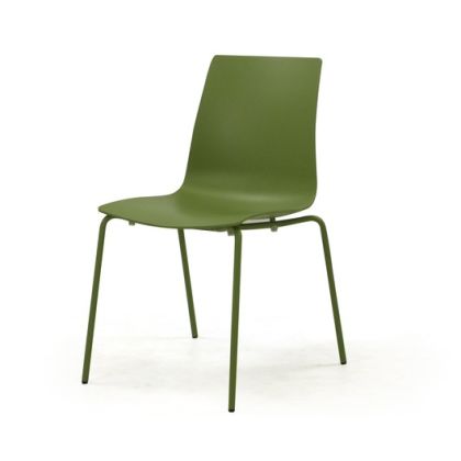 Silla Exterior Diseño Moderno Verde, 45 Cm