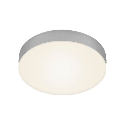 Plafón Led, Ø 21,2 CM, 16 W, Plata Diseño Moderno