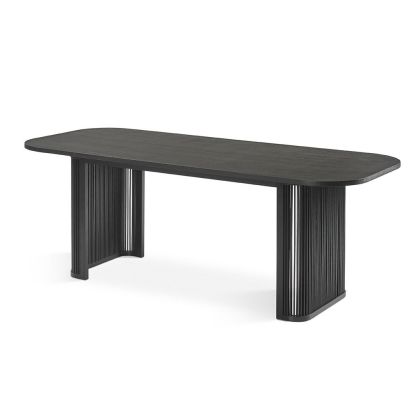 Mesa Comedor Manila Negro, 180 Cm
