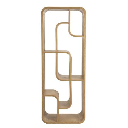 Estantería Madera Roble Natural, 60 cm