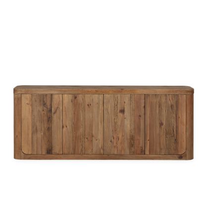 Aparador en madera de pino recuperado natural envejecido 210 cm