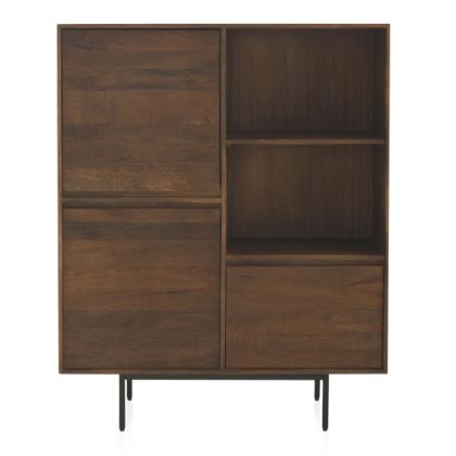 Mueble Aparador Alto Puertas Lisas