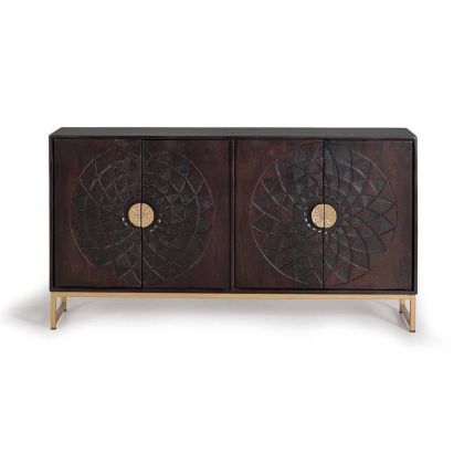 Aparador Estilo Étnico Diseño Oriental 