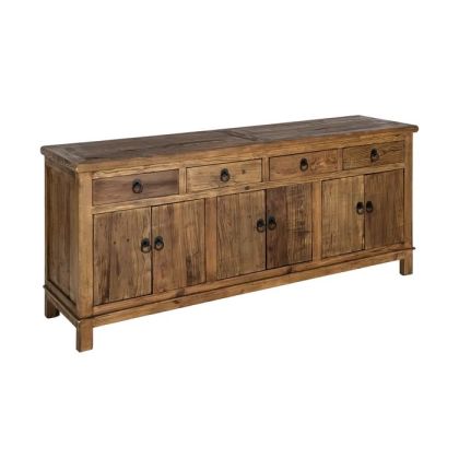 Aparador Diseño Oriental Madera Reciclada, 190 Cm