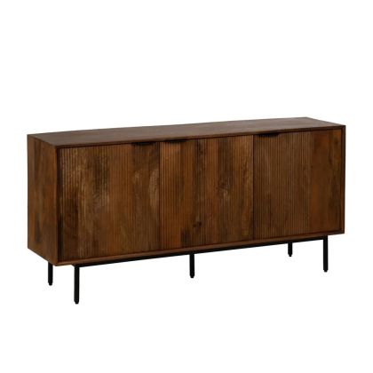 Aparador Madera Mango Hierro 160 X 40 X 78 Cm