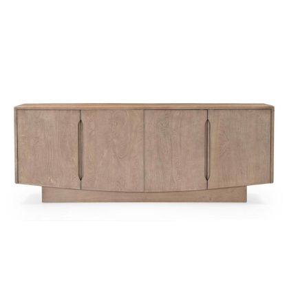 Aparador nórdico moderno madera 4 puertas