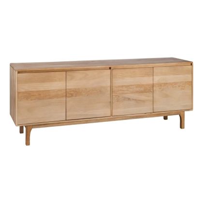 Aparador Natural Madera Mango, 200 X 45 X 76 Cm