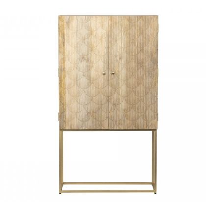 Armario Grebsana Diseño Conchas Estilo Art Decó,165 Cm