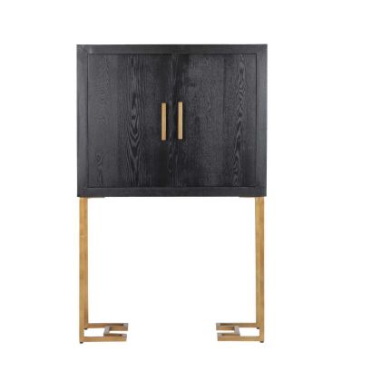 Armario-Gabinete Estilo Art Decó, 160 Cm