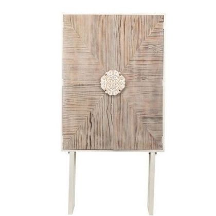 Armario Lutardo 2 Puertas Estilo Étnico-Oriental, 175 Cm