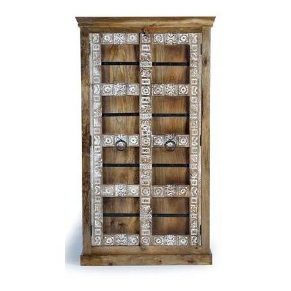 Armario Mango Metal Detalles Puertas, 180 Cm