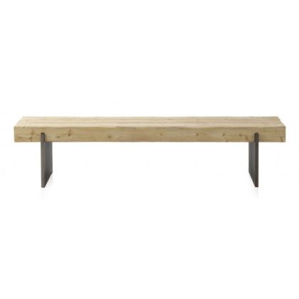 Banco Chapa Madera 