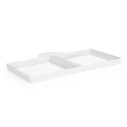 Base Lateral Sombrilla Acero Blanco, 112 Cm