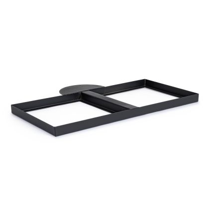 Base Lateral Sombrilla Acero Gris Antracita, 112 Cm