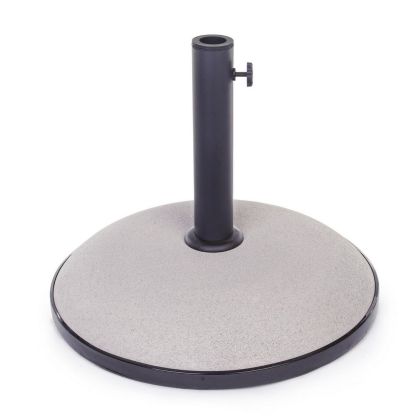 Base Sombrilla Cemento Acero Gris 30 Kg