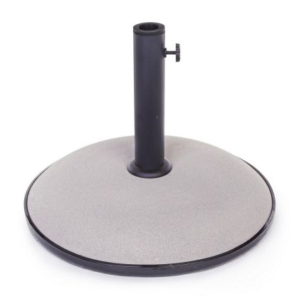Base Sombrilla Cemento Acero Gris 25 Kg