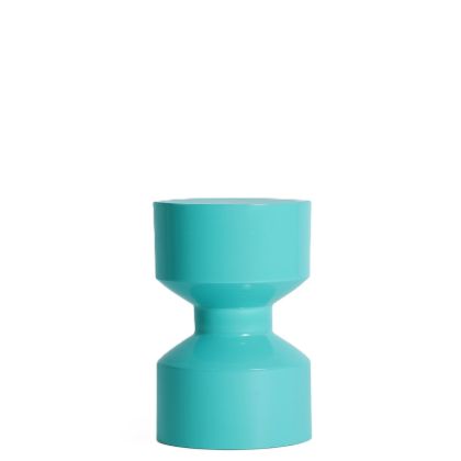 Mesa auxiliar pop turquesa