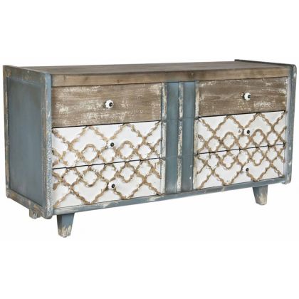 Aparador Estilo Vintage-Oriental, 122 Cm