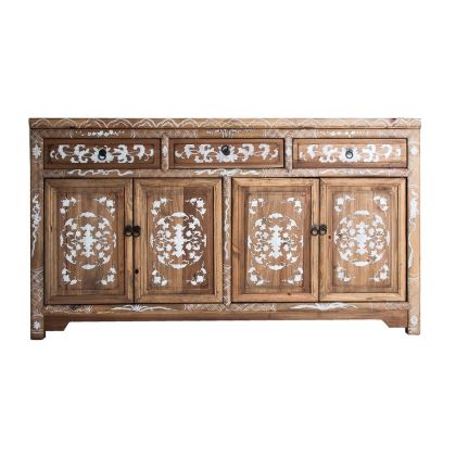 Aparador Buffet Oriental Madera Natural, 160 Cm