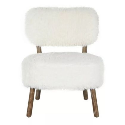 Fresno Chair 61X62X80 White Synthetic Leather