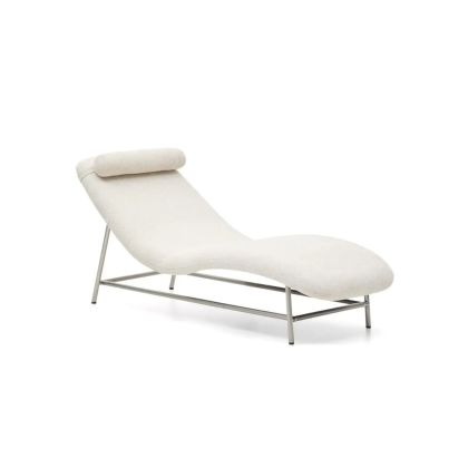Chenille Steel Divan, 71.5 Cm