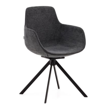 Silla Giratoria Autoretorno Tissiana Negro