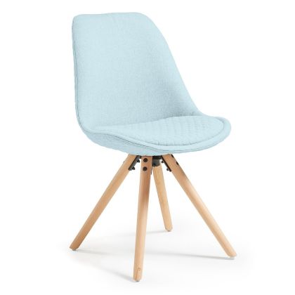 Silla Nórdica Azul Claro, Rart Madera 48 Cm