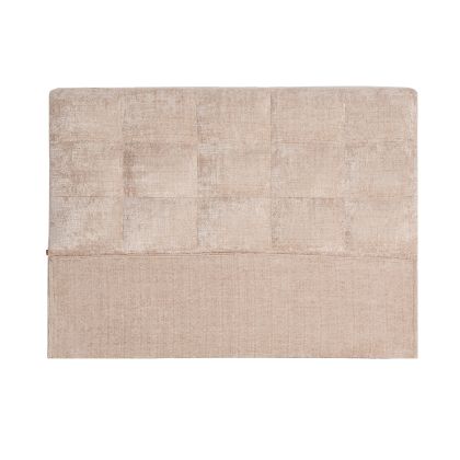 Cabezal Sauzet Tejido Beige Jaspeado Madera, 160 Cm