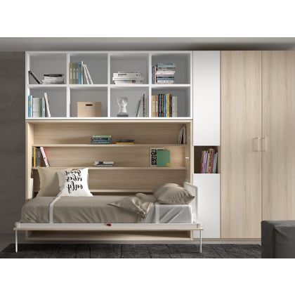 Cama Abatible Horizontal 135 con librería F260