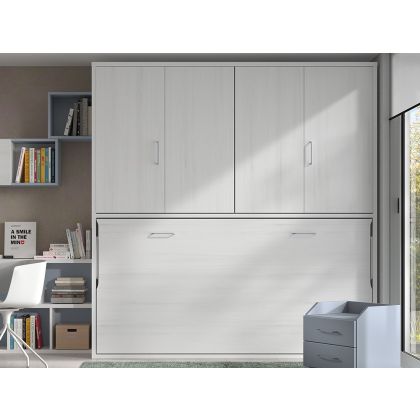 Cama Abatible Horizontal con armario F256