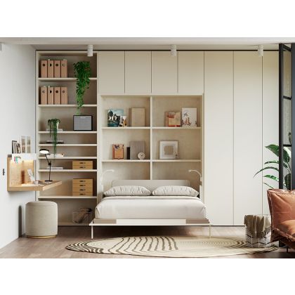 Cama Abatible Vertical 150 cm Flow 25