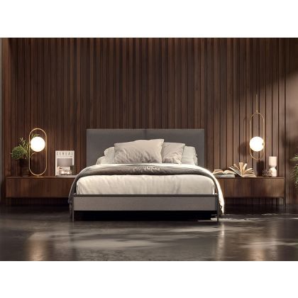 Cama Habitación Duo Tapizada Tempo 24