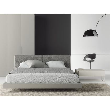Habitación Cama Tapizada Pillow Roble Ceniza NZ