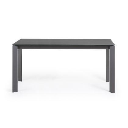 Mesa Comedor Extensible Moderna Axis Gris/Gris Oscuro, 160/220 Cm 