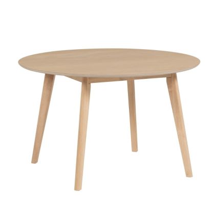 Mesa Comedor Nórdica Madera Fresno Natural Ø 120 cm