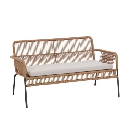 Sofá Samanta 2 plazas Estilo Étnico, 133 Cm