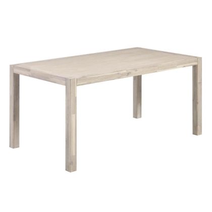 Mesa Comedor Madera Maciza Acacia 160 Cm