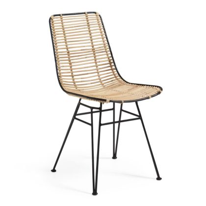 silla industrial, rattán, wanda 83 cm