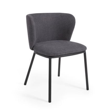 Silla Ciselia Gris Oscuro