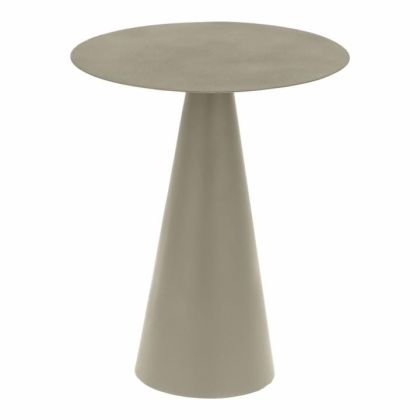 Mesa Auxiliar Hierro Gris, 40 Cm
