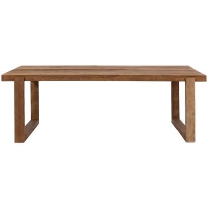 Mesa Comedor Rectangular Madera Teca, 280 Cm
