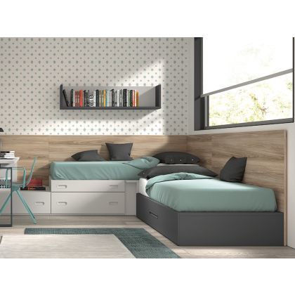 Camas Modulares Juveniles Formas F159