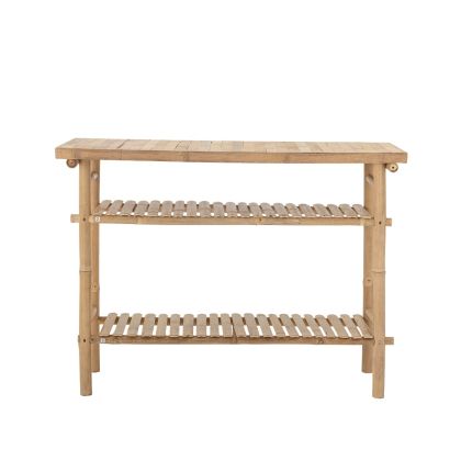 Sole Natural Bamboo Side Console, 100 cm