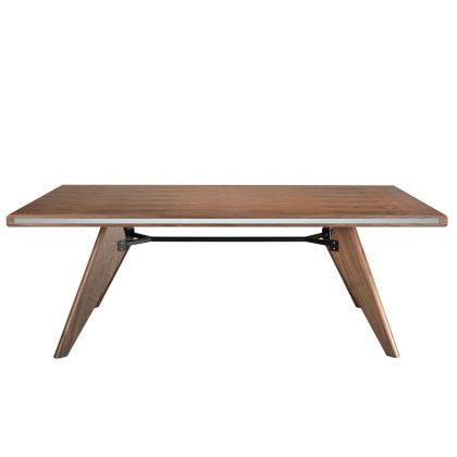 Mesa Comedor Rectangular Nogal, 220 Cm