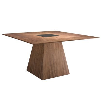 Mesa Comedor Cuadrada Nogal, 150 Cm