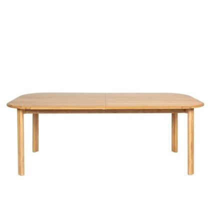 Extendable Oak Wood Dining Table, 200/250 Cm