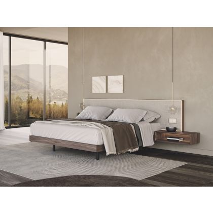 Dormitorio Cabecero Corrido Mitra Tapizado NC 08