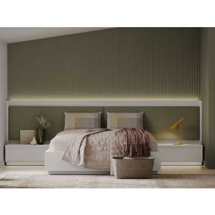 Habitación Essential Limit Tapizado Led 36